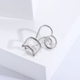thumbnail image 4 of Hyasfey Women Brooch Hollow Kitty Shape Smooth Stainless Anti-slip Wear-resistant Coat Collar Hat Scarf Decoration Clothes Pin Business Events Garment Jewelry, 4 of 7