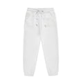 thumbnail image 6 of Rggeeun Girls Sets Casual Hoodie Athletic Baggy Sweatpants Matching Sets Drawstring Pockets Outdoor Wear Versatile,White,6-7 Years, 6 of 6