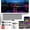 8 in 1(6*29.5"+43.3"+14.5"), variant on SENLINK Car LED Strip Lights Interior Acrylic Ambient Lighting Kit with Dynamic Rainbow Chasing Multicolor Music Sync 6 in 1 Set for Truck SUV RV Van Under Dash