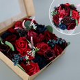 thumbnail image 1 of Flores artificiales Macarena Rosas de seda Combo Boda Ramos de novia, 1 of 7