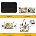 thumbnail image 4 of Bohemian Color Waterproof Picnic Blanket with Foldable Zipper, Suitable for Outdoor Use, Suitable for Travel, Camping, Beaches, Parks, Grasslands, Picnic Blanket Accessories, 4 of 8