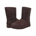 thumbnail image 5 of Genuine Ugg Classic Short Black Gray Chestnut Brown Navy Leather Bomber Men Boot, 5 of 7