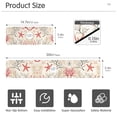 thumbnail image 3 of Yayeee Faucet Mat for Kitchen Sink 14.7" Diatomite Long Splash Guard Pad, Light Starfish, 2 Pack, 3 of 7