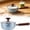 Blue 18x14, variant on DUOYOU Pure Titanium Saucepan Non Stick Soup Pot with Lid Pour Spouts Small Cooking Pot Blue
