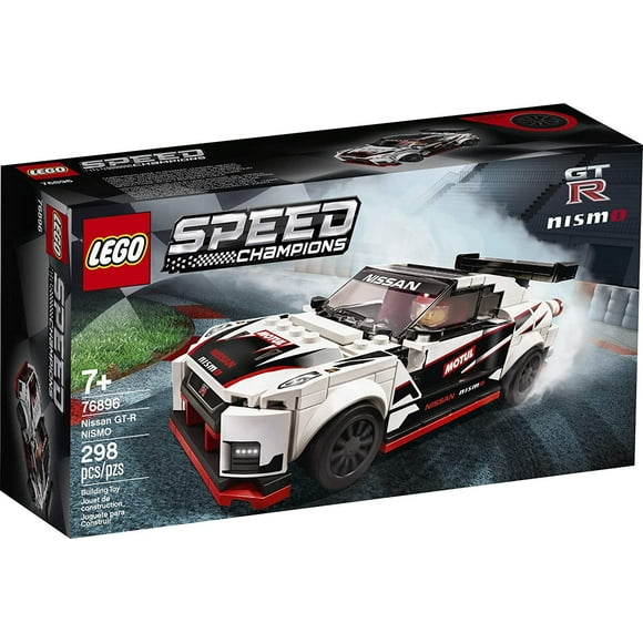 LEGO Speed Champions Nissan GT-R NISMO 76896 Toy Model Cars Building Kit Featuring LEGO Minifigure, New 2020 (298 Pieces)