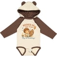 thumbnail image 3 of Inktastic Rookie of the Year First Birthday Football Theme Boys Long Sleeve Baby Bodysuit, 3 of 5