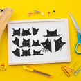 thumbnail image 5 of Troqueles de corte Heureppy de gatos de Halloween para scrapbooking y manualidades, 5 of 5