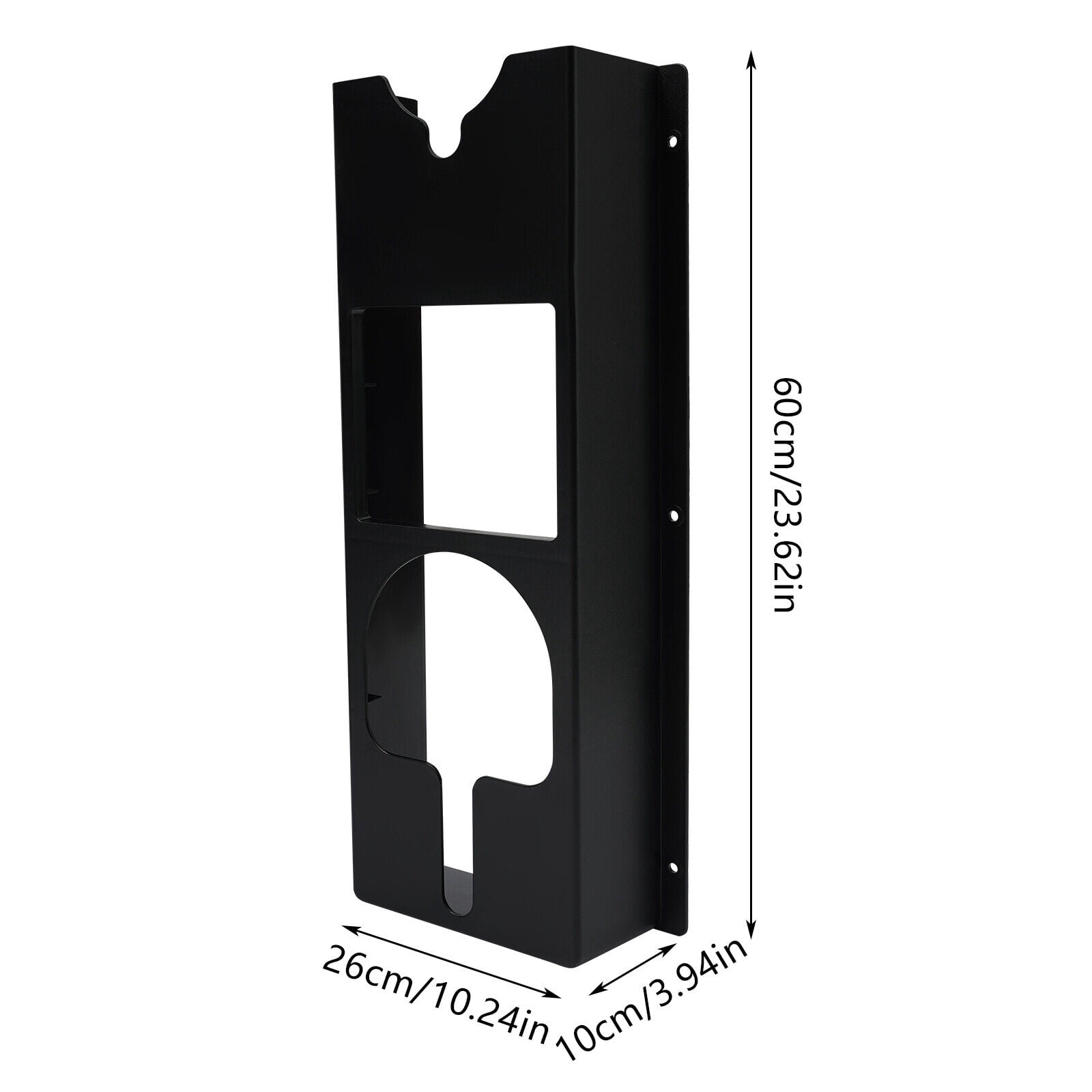 Miumaeov Polishing Machine Holder Wall Mounted  Polisher Holders 2Pcs Set Buffer Polisher Rack