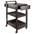 thumbnail image 2 of Winsome Wood Jeston Entertainment Cart, Coffee, 2 of 9