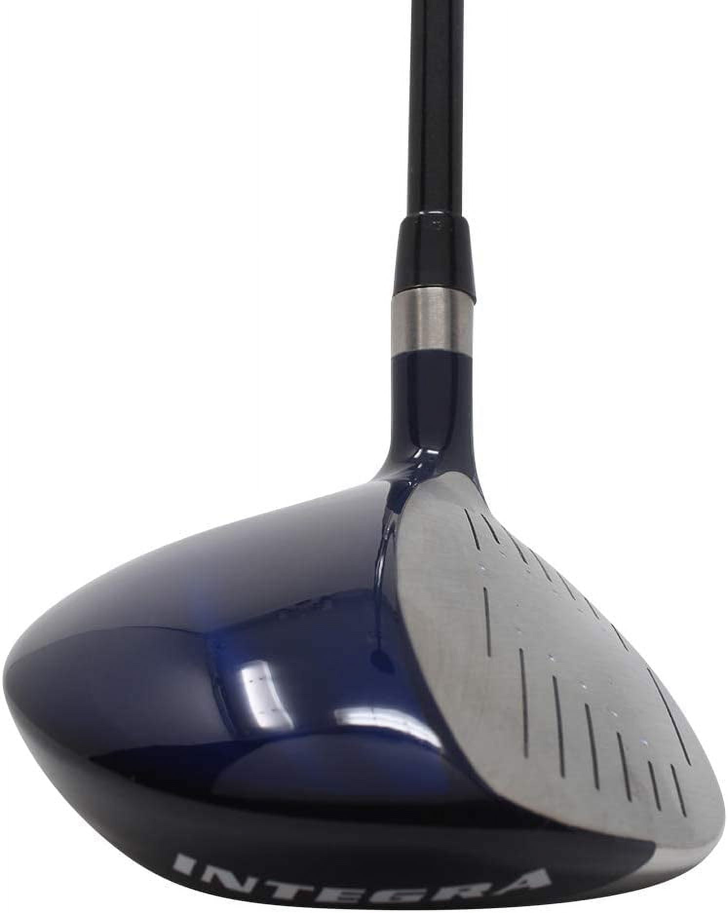 XL Big & Tall Senior Men's (+2" Longer Than Standard Length) Integra SoooLong 9 Wood Golf Club, Right Handed Senior Flex with Men's Senior Size Black Pro Velvet Grips