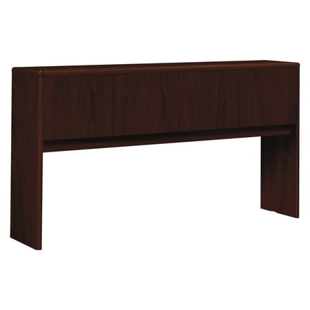 HON 10700 Series Stack On Storage, 68 5/8w x 14 5/8d x 37 1/8h, Mahogany
