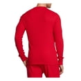 thumbnail image 2 of Men's Tommy Hilfiger 09T3585 Thermal Long Sleeve Crew Neck Shirt (Beet Red XL), 2 of 2