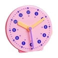 thumbnail image 4 of Reloj de juguete para niños Hugo aprendizaje temprano rosa, 4 of 9