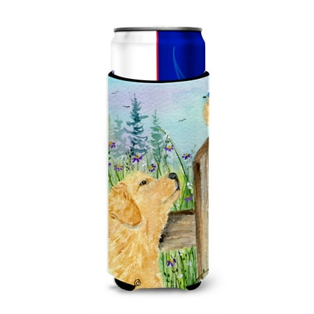 

Golden Retriever Ultra Beverage Insulators for slim cans SS8883MUK