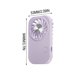 thumbnail image 3 of High Speed Mini Handheld Fan Portable Fan With 5 Wind Speed Powerful Wind Small Fan Rechargeable Travel Fan For Home Outdoor Office U, 3 of 7