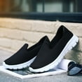 thumbnail image 3 of Women's Slip On Shoes Casual Mesh Walking Sneakers Comfortable Loafers Flats, 3 of 6