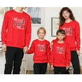 thumbnail image 3 of Christmas Matching Family Sweaters Letter Printed Long Sleeve Pullover Sweatershirt Jumper Top Ugly Shirt for Family, 3 of 6