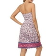 thumbnail image 3 of HDE Womens Mini Dress Strapless Summer Dresses Swimwear Cover Up, 3 of 3