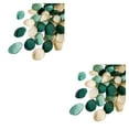 thumbnail image 1 of Youkk 400pcs Versatile Silk Rose Petals For Creative DIY Projects Fake Scatter Petals dark green assortedcolor 2Set, 1 of 6