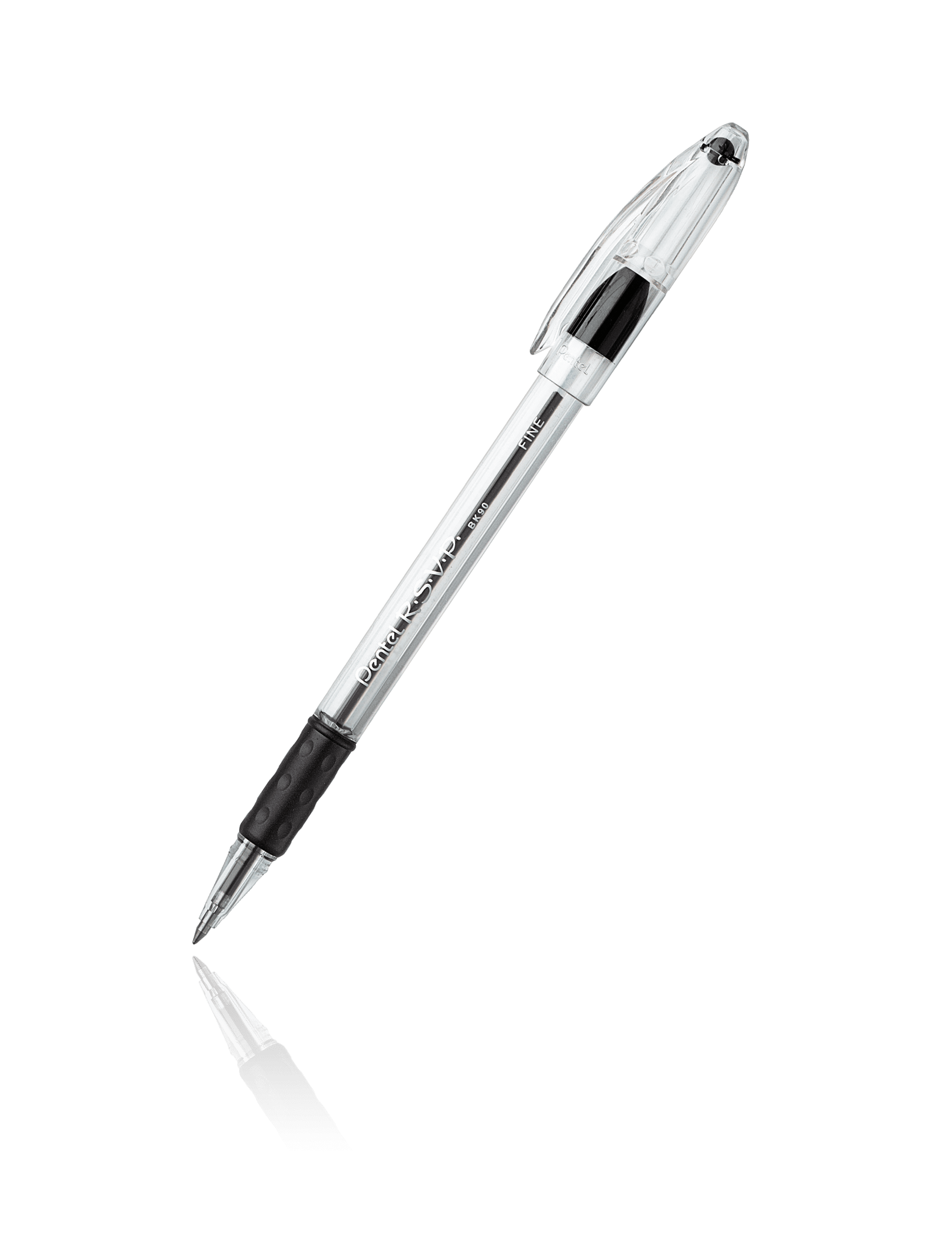 Pentel RSVP Ballpoint Pen Fine Point – Black Ink and Blue Ink