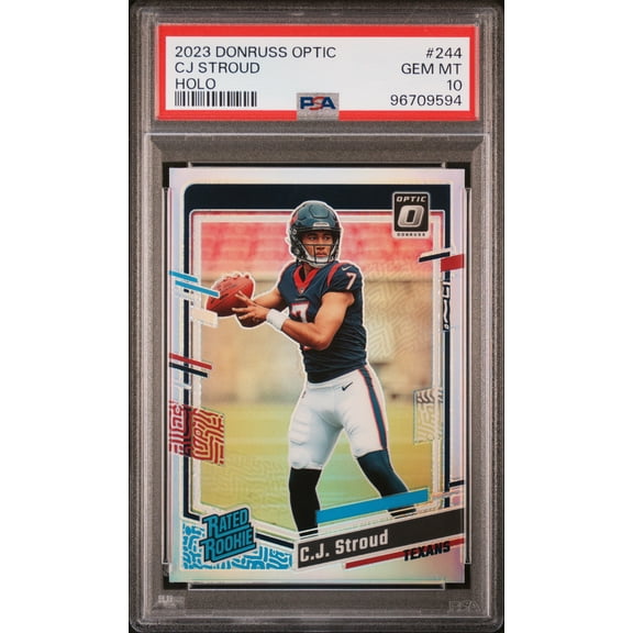 2023 Panini Donruss Optic CJ Stroud #244 Holo PSA 10