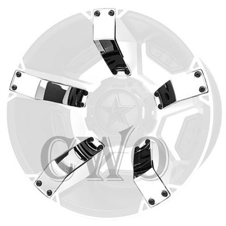 - Chrome XD Series XD811 Rockstar II Inserts For 18x9 +30mm Offset Wheel