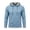 08-Light Blue, variant on Yutgune Men's Solid Pullover Hoodie, Long Sleeve Casual Hooded Sweatshirt for Everyday Wear and Travel