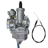 Caltric Carburetor Replacement For Honda TRX250EX/TRX250X ATV (2001-2012) With Throttle Cable