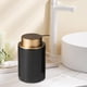 thumbnail image 4 of Dispensador de jabón líquido con bomba de cerámica para encimeras de hoteles y baños. Negro, 4 of 8