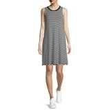 Time and Tru Women's Sleeveless Knit Dress - Walmart.com