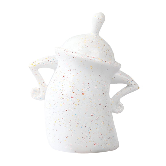 ACDANC Canister with attitude,Large Ceramics Jar with Lid,Cute Sassy Storage Canister,Creative Food Storage Jar with Airtight for Coffee,Tea,Sugar,and Spices