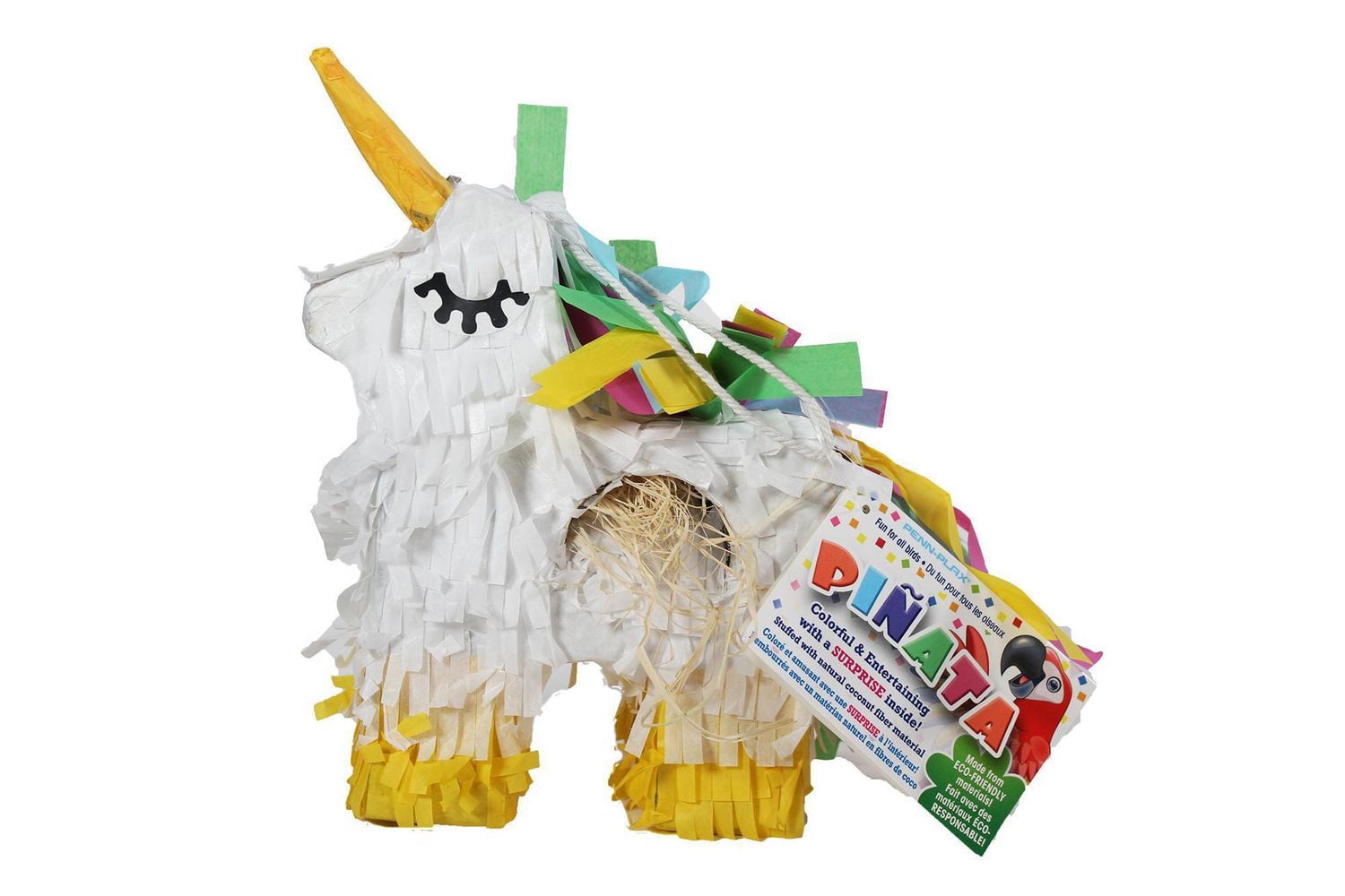 Penn-Plax Unicorn Pinata, 1 Small Pinata