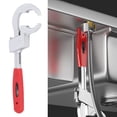 thumbnail image 1 of Llave de Doble Final Ajustable Universal, Aleación de aluminio Alta Flexibilidad Flexibilidad Multipropiore Baño Dispinte de Fregadero Aperta de 80 mm Con 3 Chucks para Cocina, 1 of 7