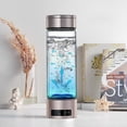 thumbnail image 3 of 400ML Portable Hydrogen Water Generator Bottle Health Boosting Ionizer with SPE PEM Technology Healthy Water Cup, 3 of 8