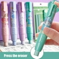thumbnail image 6 of ROZYARD Retractable Mechanical Eraser Pencil Erasers with Refills Pushable Erasers, 6 of 14