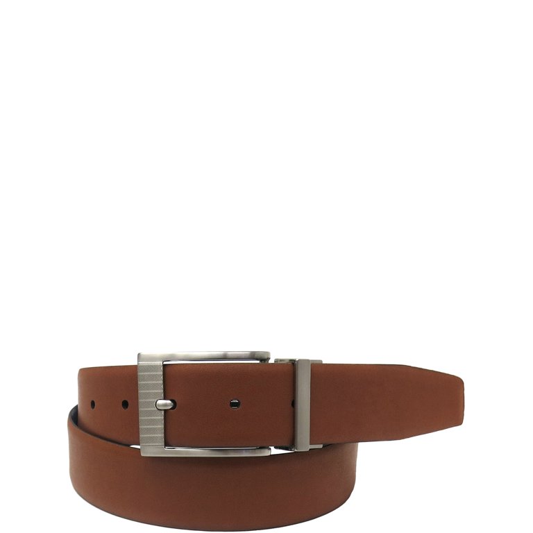 Reversible Saffiano Leather Dress Belt