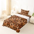 thumbnail image 5 of Erosebridal Cute Animal Capybara Twin Sheet Sets For Capybara Lover,Cartoon Capybaras Bedding For Girls Kids 3-Piece, 5 of 6
