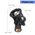 thumbnail image 5 of SIEYIO Professional Microphone Shock Mount Microphone Shock Stand Mic Holder Clamp, 5 of 6