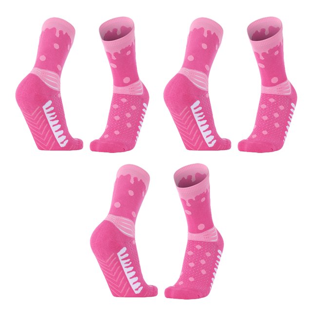 Calcetines de baloncesto de élite de 3 piezas Calcetines deportivos para exteriores Buffer Sports para hombres y mujeres adultos