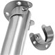 thumbnail image 2 of U Shaped Pole Bracket Set, 304 Stainless Steel U Pole Base Clamps for Closet, Cabinet, Bathroom, Kitchen, etc., 2 of 4