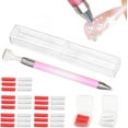 thumbnail image 1 of BAOPAI Dual-Tip Automatic Refillable Wax Pen For Nail Art Wax Diamonds DIY Crafts Accessories Portable Easy To Use For Home Salon And Nail Designs, 1 of 1