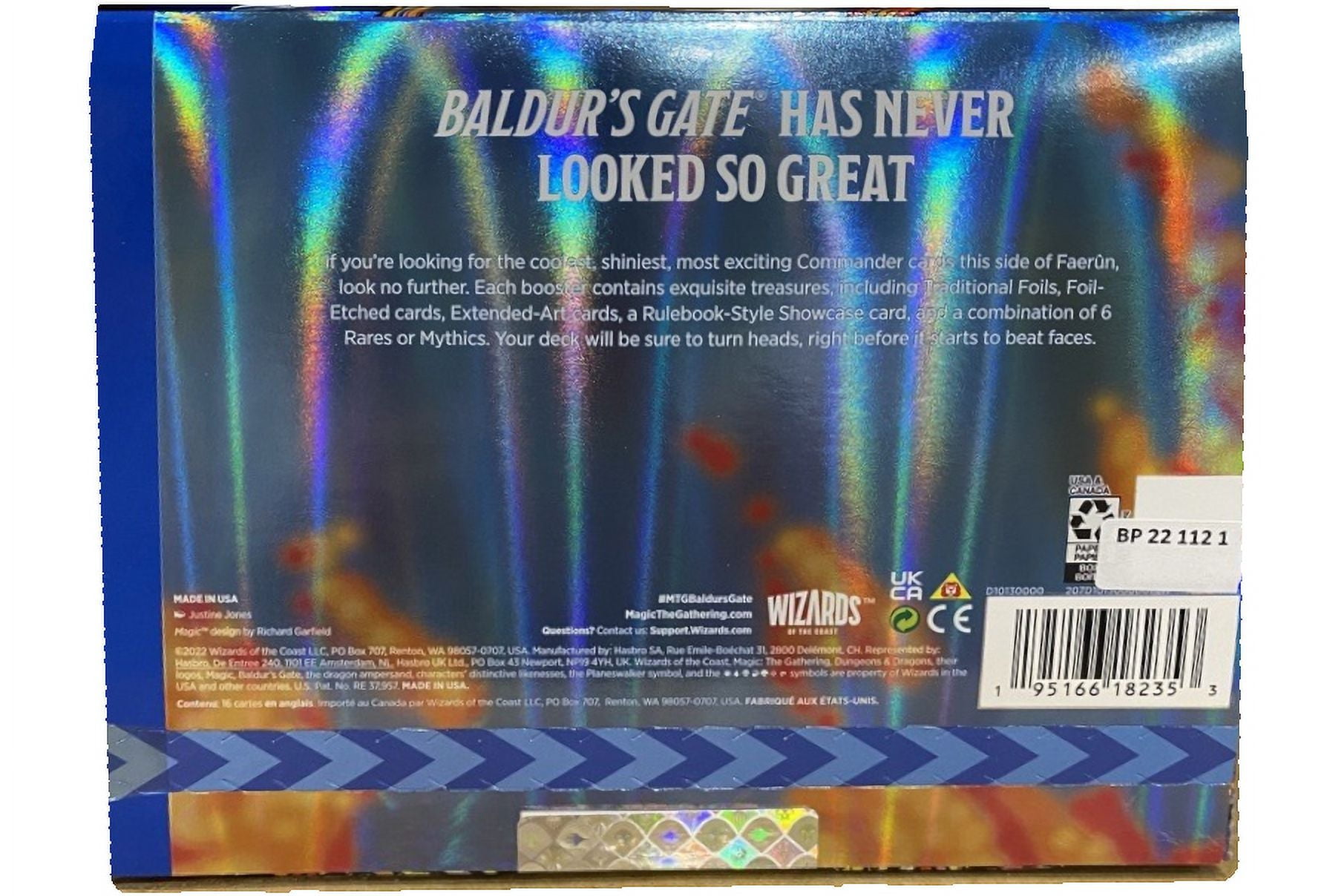 Magic the Gathering: Commander Legends Baldurs Gate Collection Omega Box