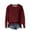 Wine, variant on biudgviw Cardigan for Women Trendy Long Sleeve Button Down Shirts Comfy Soft Crew Neck Knit Sweaters Going Out Outfits