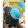 thumbnail image 5 of Minzimin Womens Sun Hat with Ponytail Hole Beach Hiking Summer Wide Brim UPF 80+ Outdoor Protection Foldable Bucket Hat, 5 of 6