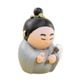 thumbnail image 2 of Figura de Dios de la Suerte China, adorno de mesa, estatua de resina Feng Shui multifunción Estilo H, 2 of 9