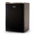 thumbnail image 1 of Black + Decker BCRK25B Compact Refrigerator Energy Star Single Door Mini Fridge with Freezer, 2.5 Cubic Feet, Black, 1 of 7