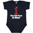 thumbnail image 3 of Inktastic 1st Birthday Pirate Hat Number 1 Boys Baby Bodysuit, 3 of 5