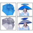 thumbnail image 5 of Double Fishing Umbrella Oxford Cloth Sun Block Rain Protection Headwear, 5 of 5