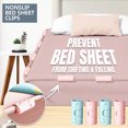 thumbnail image 4 of Qocolhg 6 Pcs Bed Sheet Grippers Duvet Cover Clips Sheet Clips for Bedding Sheet Holder That Hold Slip and Fall Out Keep, Clearance, 4 of 7