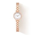 thumbnail image 1 of Reloj de pulsera de cuarzo para mujer, relojes de pulsera elegantes e impermeables a la moda para dama y niña, dorado, 1 of 5